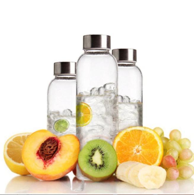 Water Glass Bottle 18 oz